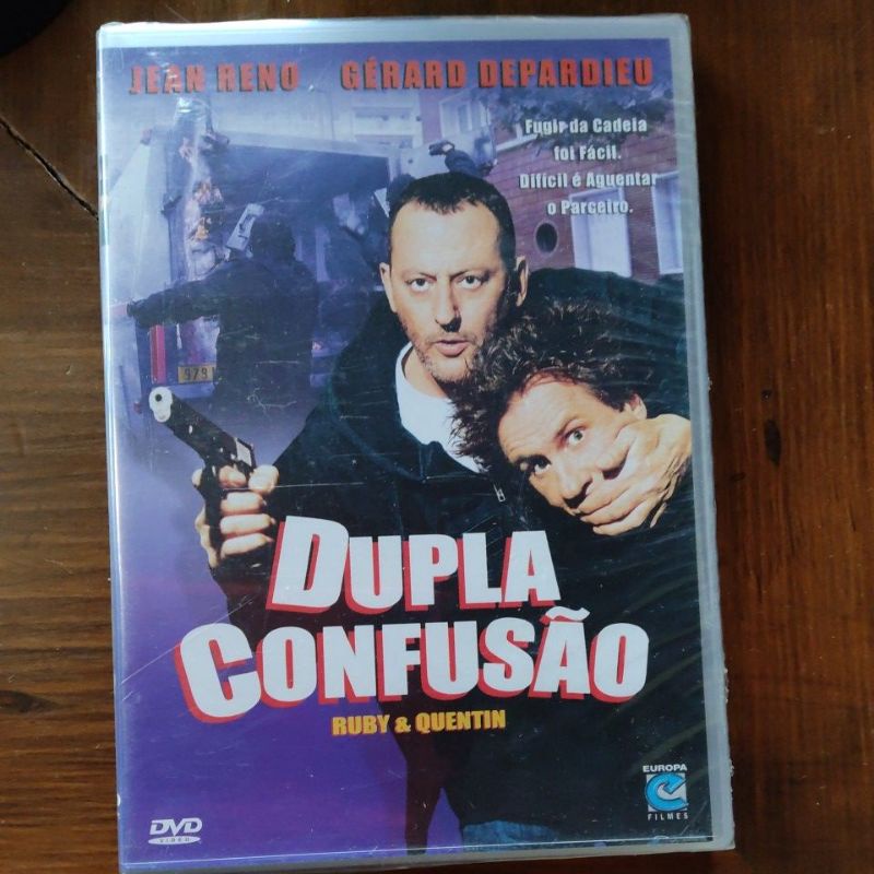 DVD Original LACRADO Dupla Confusão Jean Reno Gerard Depardieu Shopee Brasil