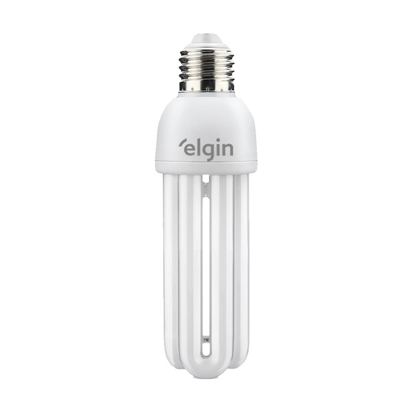 Lâmpada Compacta Eletrônica Elgin 3U 25W E27 6400K