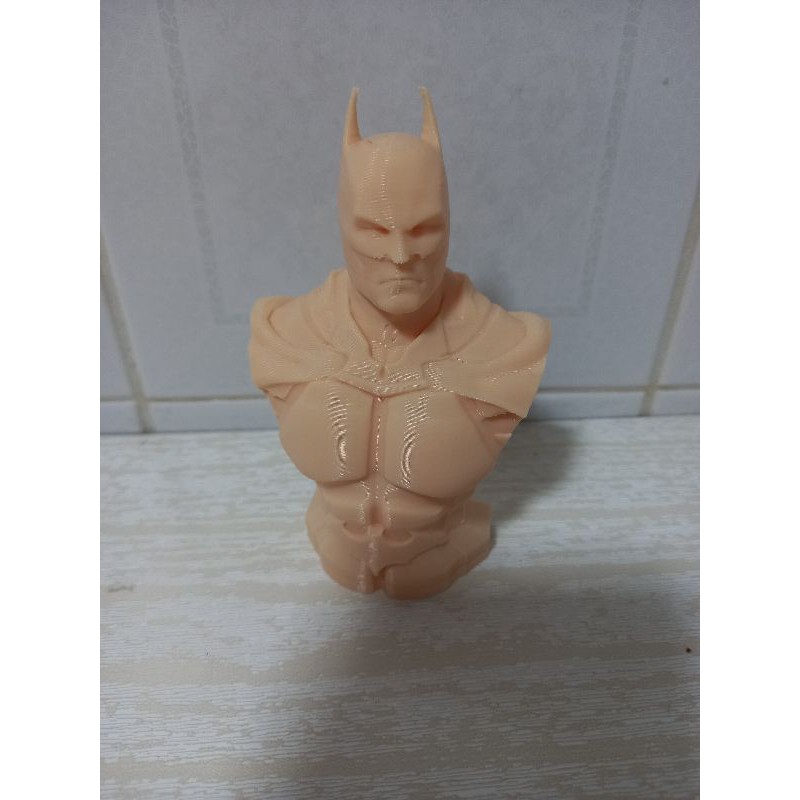 Busto Batman 10cm (PRODUZIDO EM 3D) SEM PINTURA.