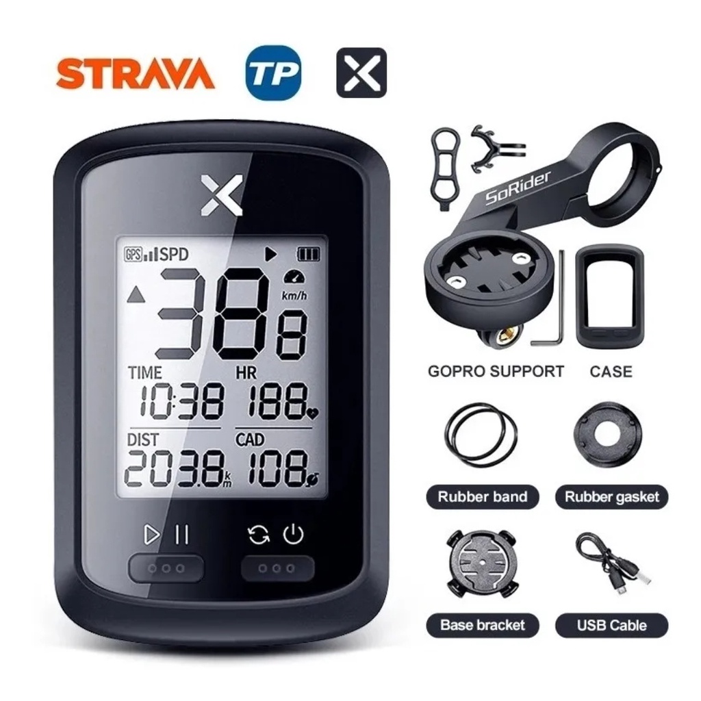 xoss g strava