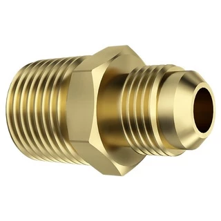 Niple de Redução Roco 1/4" NPT Externo x 3/8" TC Externo