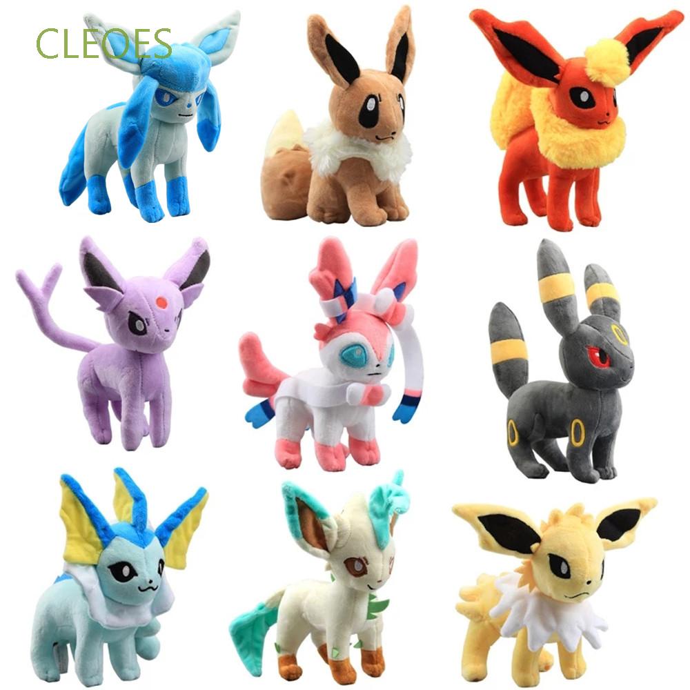 Conjunto de Figuras - Pokémon - Eevee - Flareon - Joelton