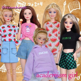 Conjunto 4 Barbie Mattel Roupas Estilosas