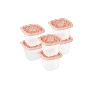 Conjunto 6 Potes Pop 170 ml-Rosa Pastel/2022