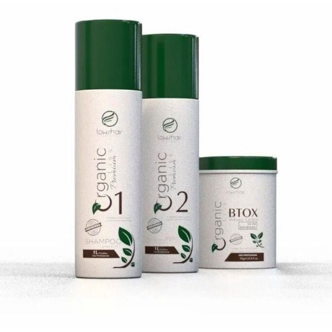 Kit Progressiva Orgânica + Botox LowsHair | Shopee Brasil