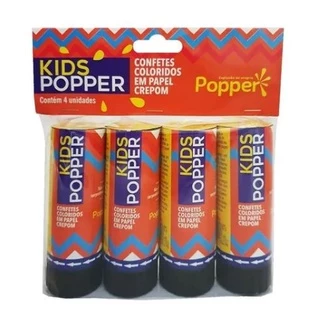 Lança Confetes Coloridos / Explosão de Alegria / Kids Popper !!!