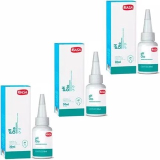 Combo 3un Higienizador pH Oto Ibasa 30ml