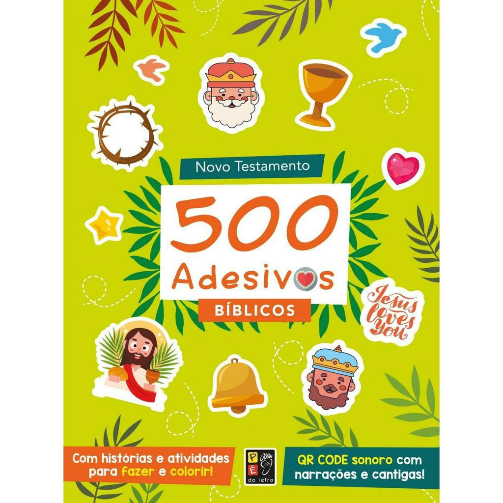 500 Adesivos Bíblicos - Novo Testamento | Shopee Brasil