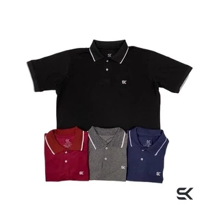 Kit 5 Camisas Polo Tamanho Grande Plus Size e P ao GG Malha 100% Algodão