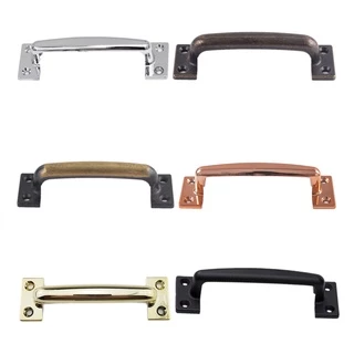 Puxador De Gaveta E Armário Porta 120 Mm Ouro Velho Kit 2 P