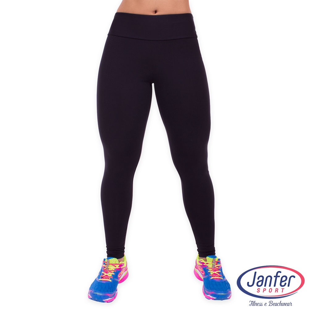 Legging básica Poliéster Janfer Sport