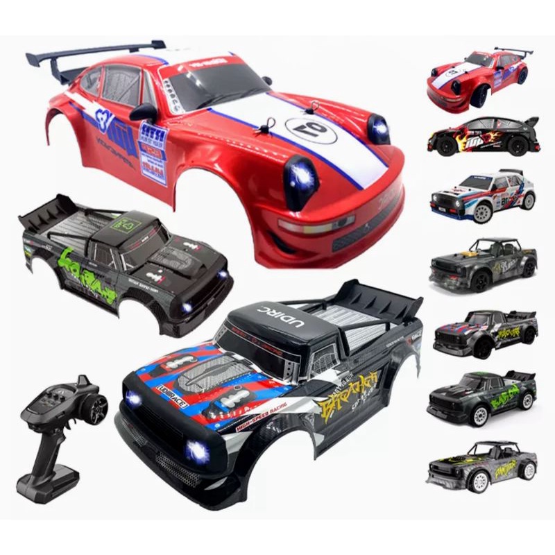 Bolha concha body shell escala 1/16 para automodelos