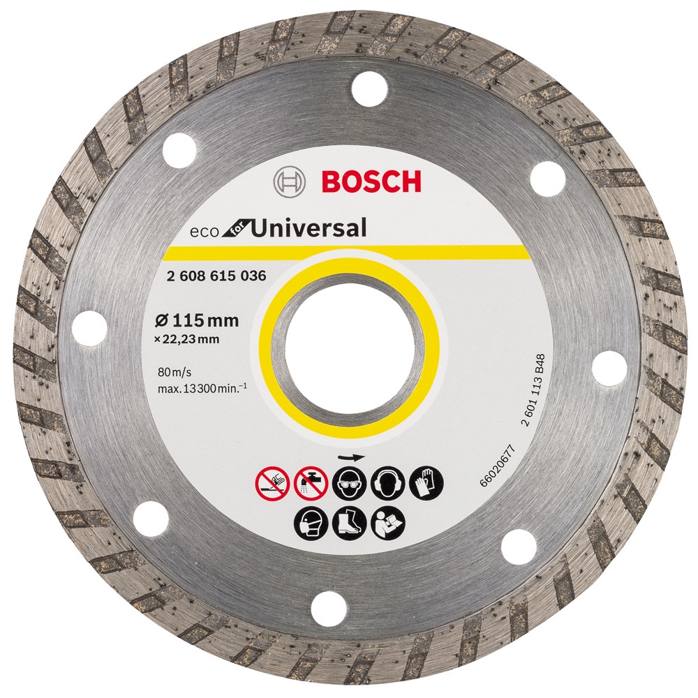 Disco Diamantado Turbo 115mm Bosch 2608615036