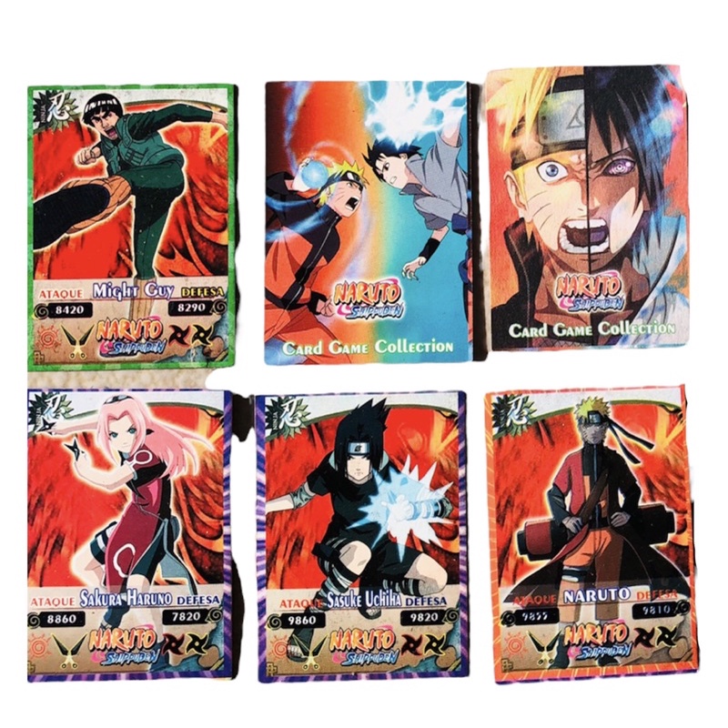 30 Figurinhas Anime Naruto Sasuke Uchiha Akatsuki 8cm