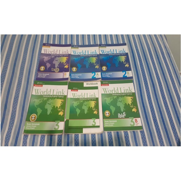 LIVROS DE INGLÊS: COLEÇÃO WORLD LINK