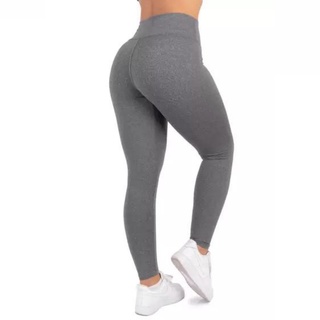 Calça Legging Feminina Fitness Academia Básica Levanta Bumbum Cintura Alta Roupas Femininas