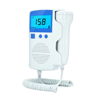 Monitor Fetal Ultrassom Doppler Cor Azul Bebê D2159