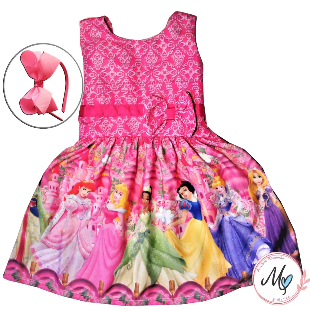 Dzyoleize Vestido de verão infantil Peach Princess Fantasia de festa de  aniversário de manga curta rosa para meninas (as2, age, 3_years, 4_years,  regular, Rosa)