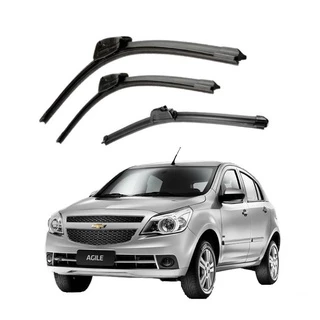 Kit 3 Palheta Limpador de Parabrisa Dianteiro traseiro Agile 2008 2009 2010 2011 2012 2013 2014 em Oferta na Shopee