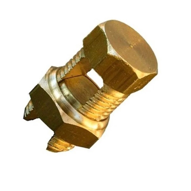 Conector Emenda Tipo Split Bolt de Latão 10mm² / 16mm² | Shopee Brasil