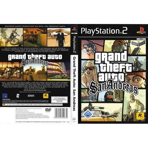 Jogo Grand Theft Auto - San Andreas Ps2 | Shopee Brasil