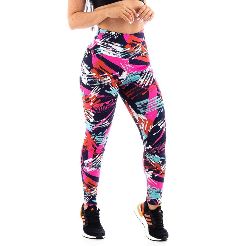 Kit 3 Legging Plus Size Calça Legue Grossa Ginastica Estampa