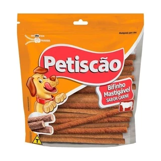 Petisco Petisquinho Para Cães Palito Fino Sabor Carne 1kg