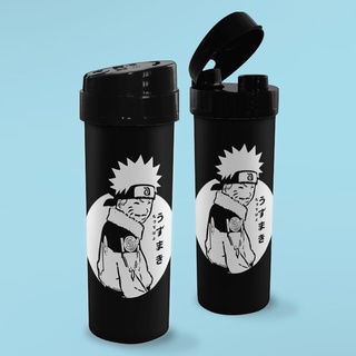 Garrafa ECO Preta Anime Naruto