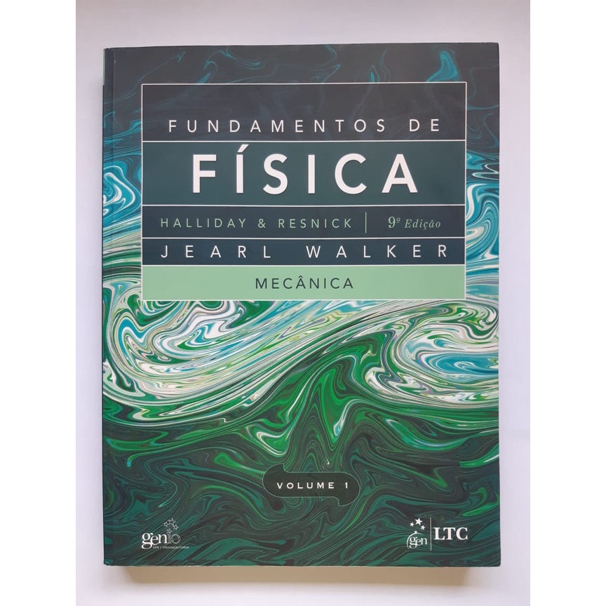 Livro Fundamentos De Física 1 - Mecânica. 9ª Ed. Halliday & Resnick ...