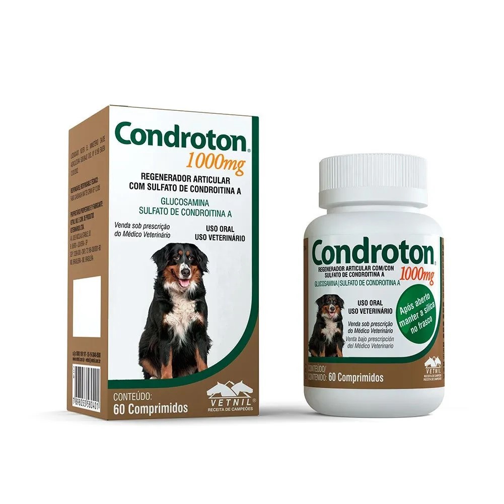 Suplemento Caes Articulação Condroitina Glucosamina Artro Regenerador ...