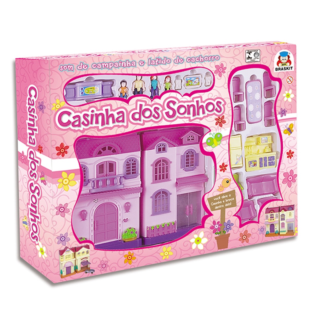 CASINHA DE BONECA BARBIE SUZAN SONHOS - Darama