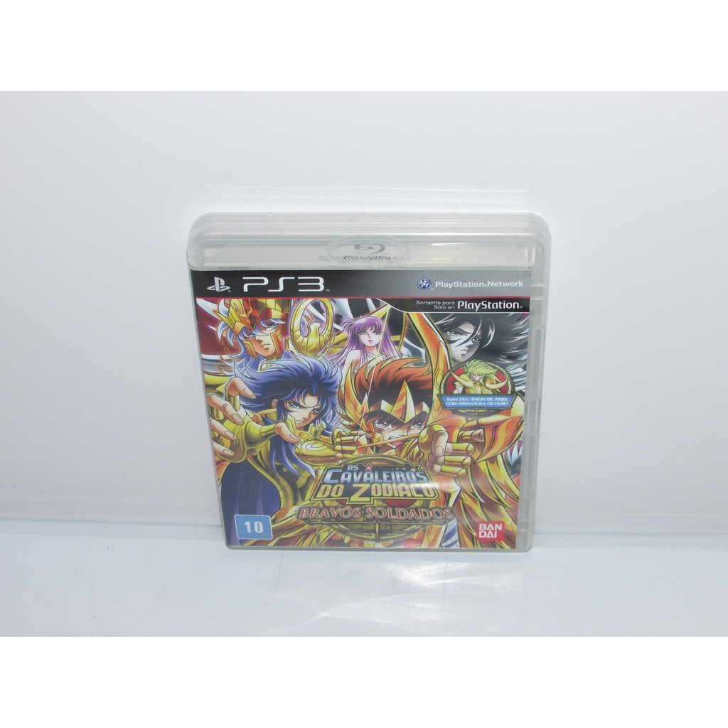 Os Cavaleiros Do Zodíaco Bravos Soldados Ps3 | Shopee Brasil