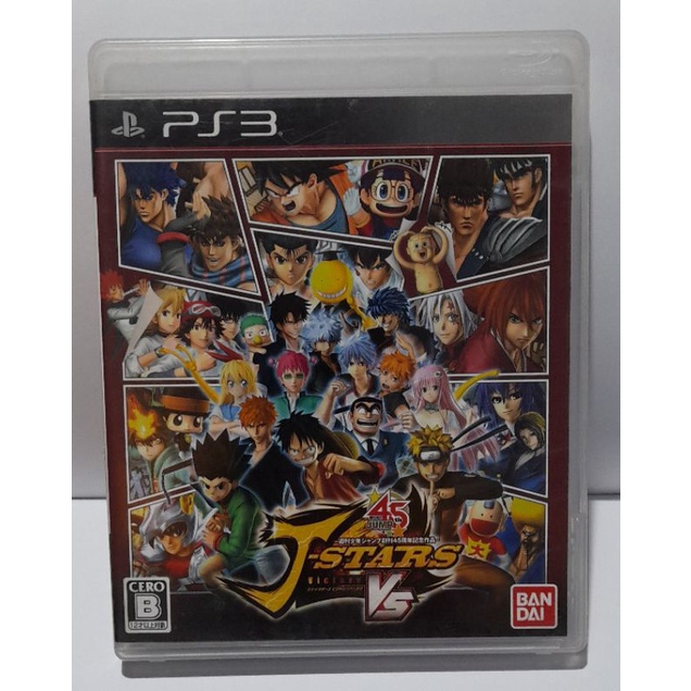 J-Stars Victory VS. - Jogo de Luta Original de PS3 (Japonês) com os  Personagens Mais Famosos dos Animes - Platina Diferente da Versão Americana