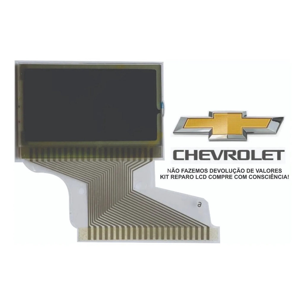 Pelicula Polarizada Para Painel Chevrolet 1 Peça 13x13 cm