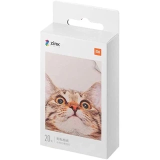 Refil Papel Fotográfico Impressora Portátil Xiaomi 20 un
