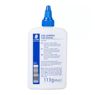 Cola Branca Escolar e Artesanato STAEDTLER - Escolha o Tamanho (56g, 113g ou 226g)