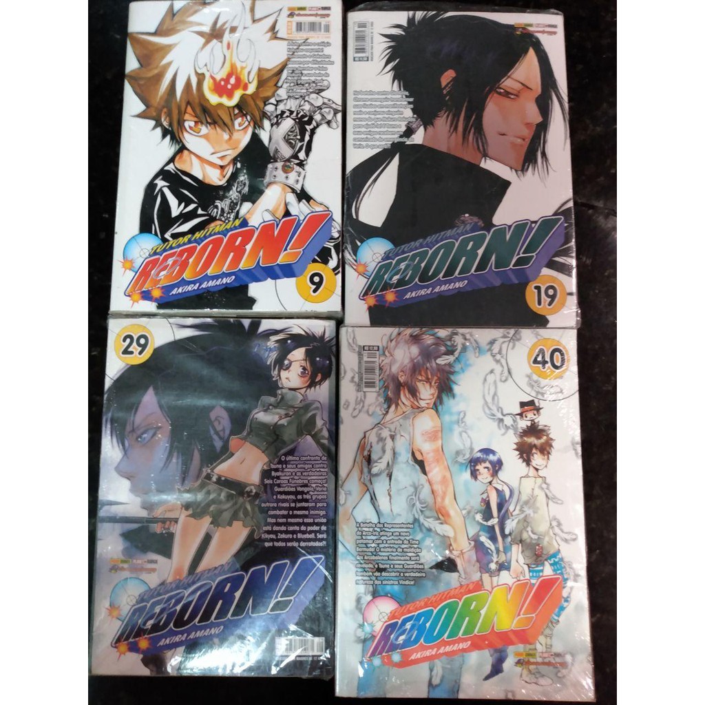 Coleção Completa Mangá Tutor Hitman REBORN!