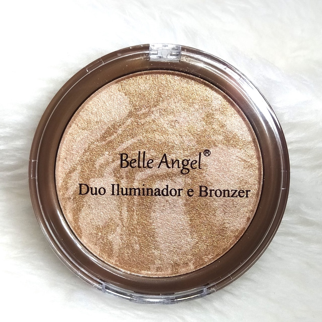 Duo Iluminador Bronze Belle Angel Shopee Brasil