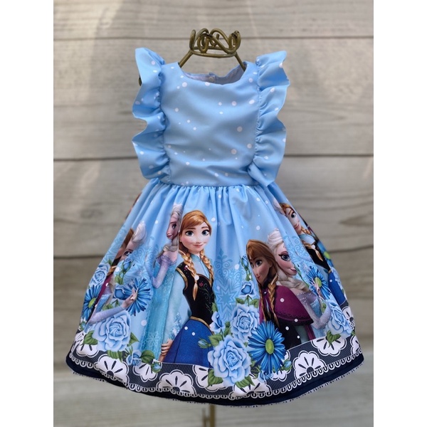 Vestido Temático Frozen