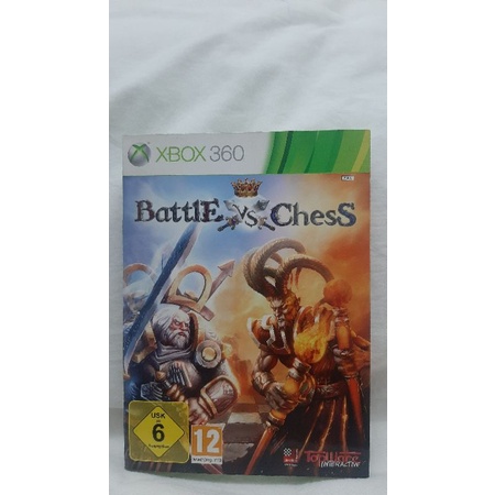 JOGO XBOX 360 BATTLE CHESS MÍDIA FISICO ORIGINAL NOVO LACRADO