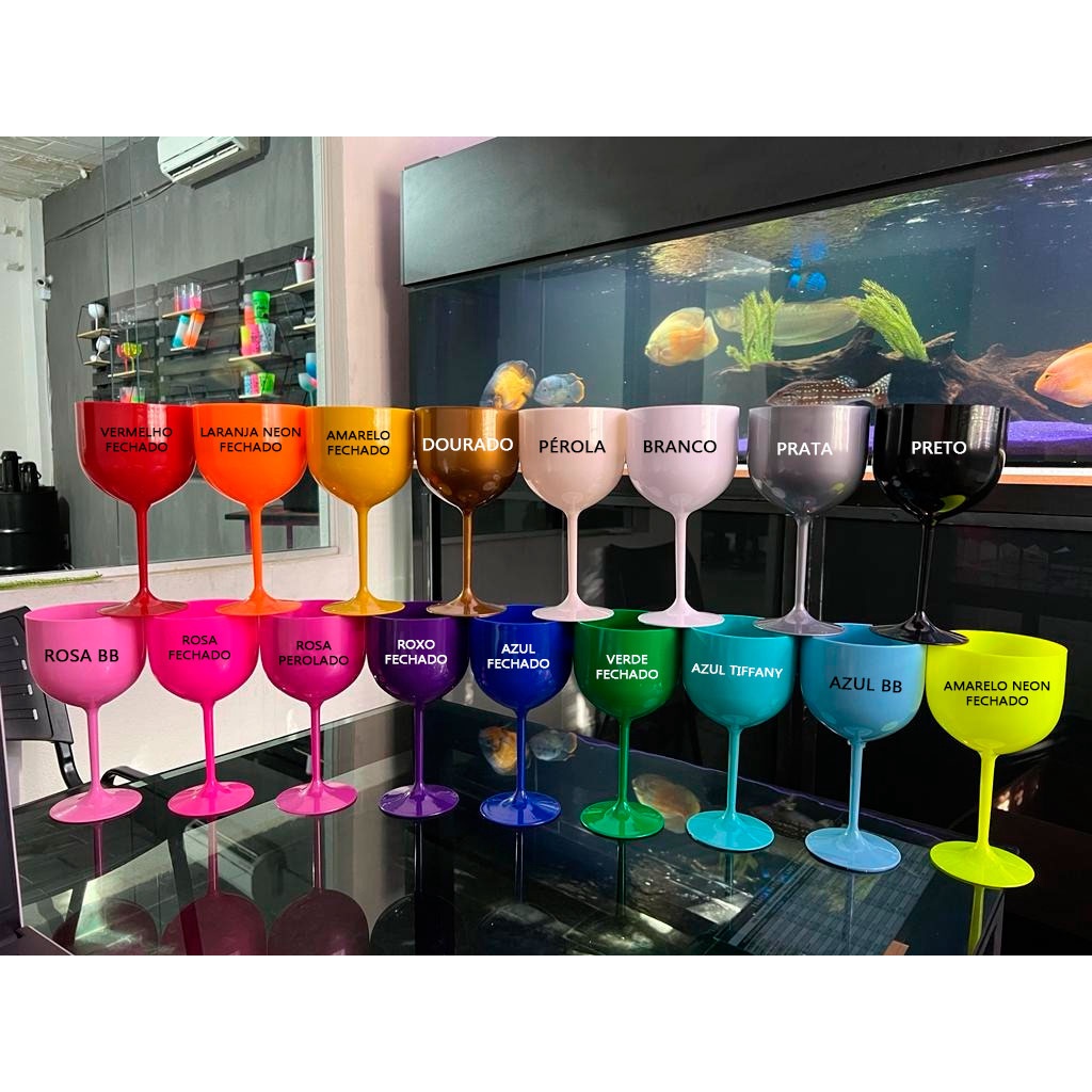 Kit 100 Taças de Gin 450 ML Promoção