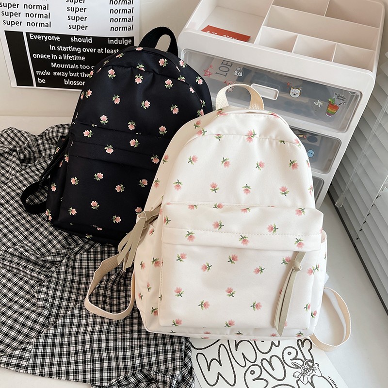 Milageto Mochilas Femininas Bonitas à Prova de Roubo Livro Multi