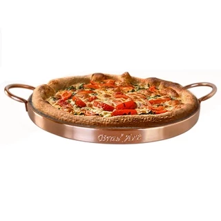 Forma De Pedra Sabão Ideal Para Assar Pizzas 31 cm