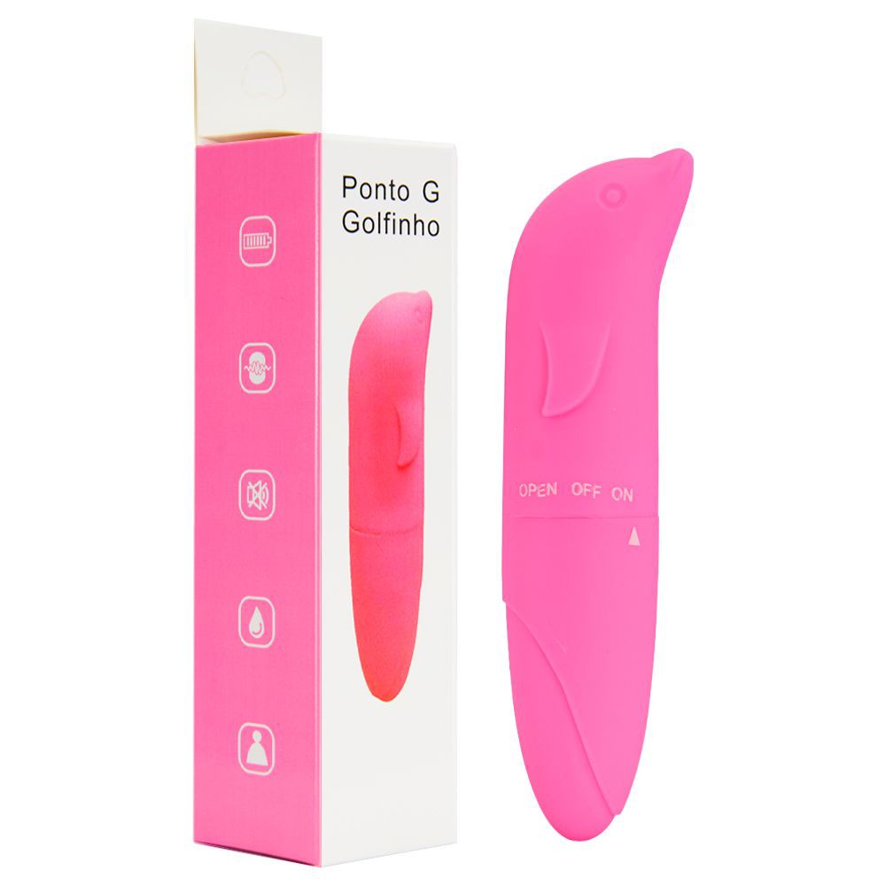 Vibrador Golfinho Ponto G Aveludadoliso Shopee Brasil 5052