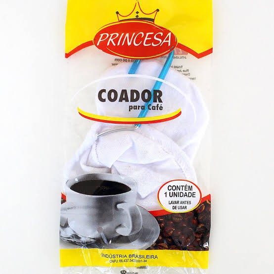 Coador de pano para café Princesa