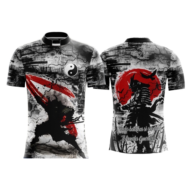 Camisa de Quebrada Samurai 308 Shopee Brasil