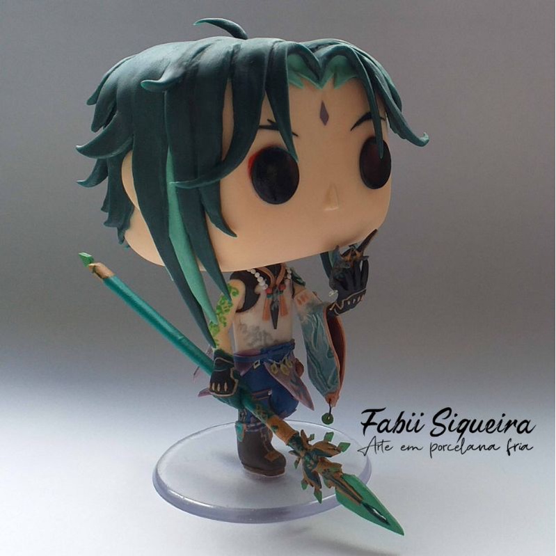 Funko Pop Personagem Xiao - Jogo Genshin Impact