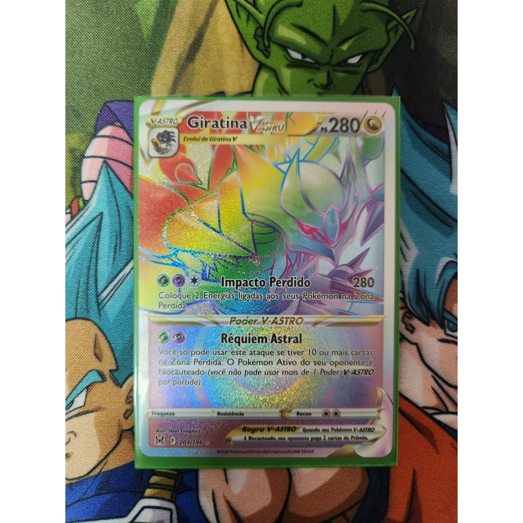 Carta Aerodctyl V Astro Rainbow-Origem Perdida