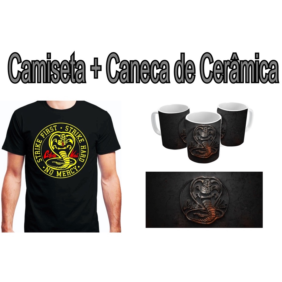 Caneca Branca Personalizada Série Netflix Cobra Kai