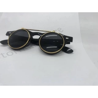 Óculos Estilo John Lennon com 4 lentes de descanso e de sol Exclusivo e original